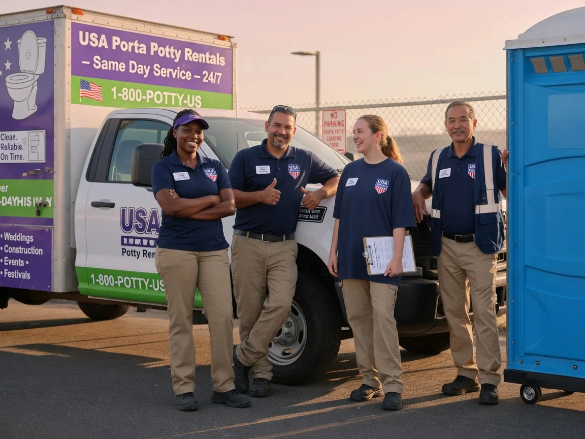 Porta Potty Rental company in Quinlan, TX